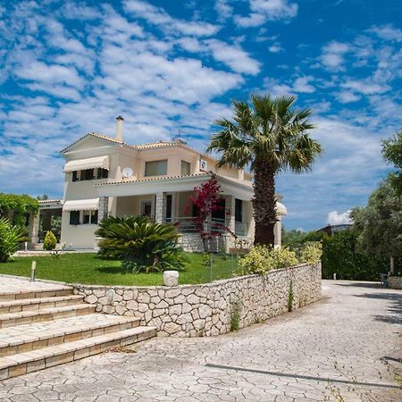 Violet Luxury Villa Kalligoni Bagian luar foto