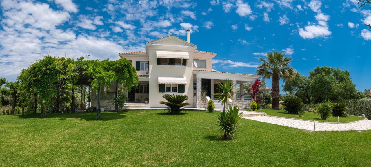 Violet Luxury Villa Kalligoni Bagian luar foto