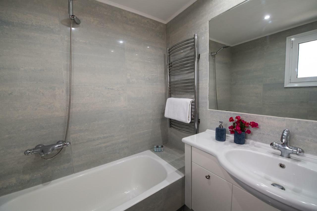 Violet Luxury Villa Kalligoni Bagian luar foto