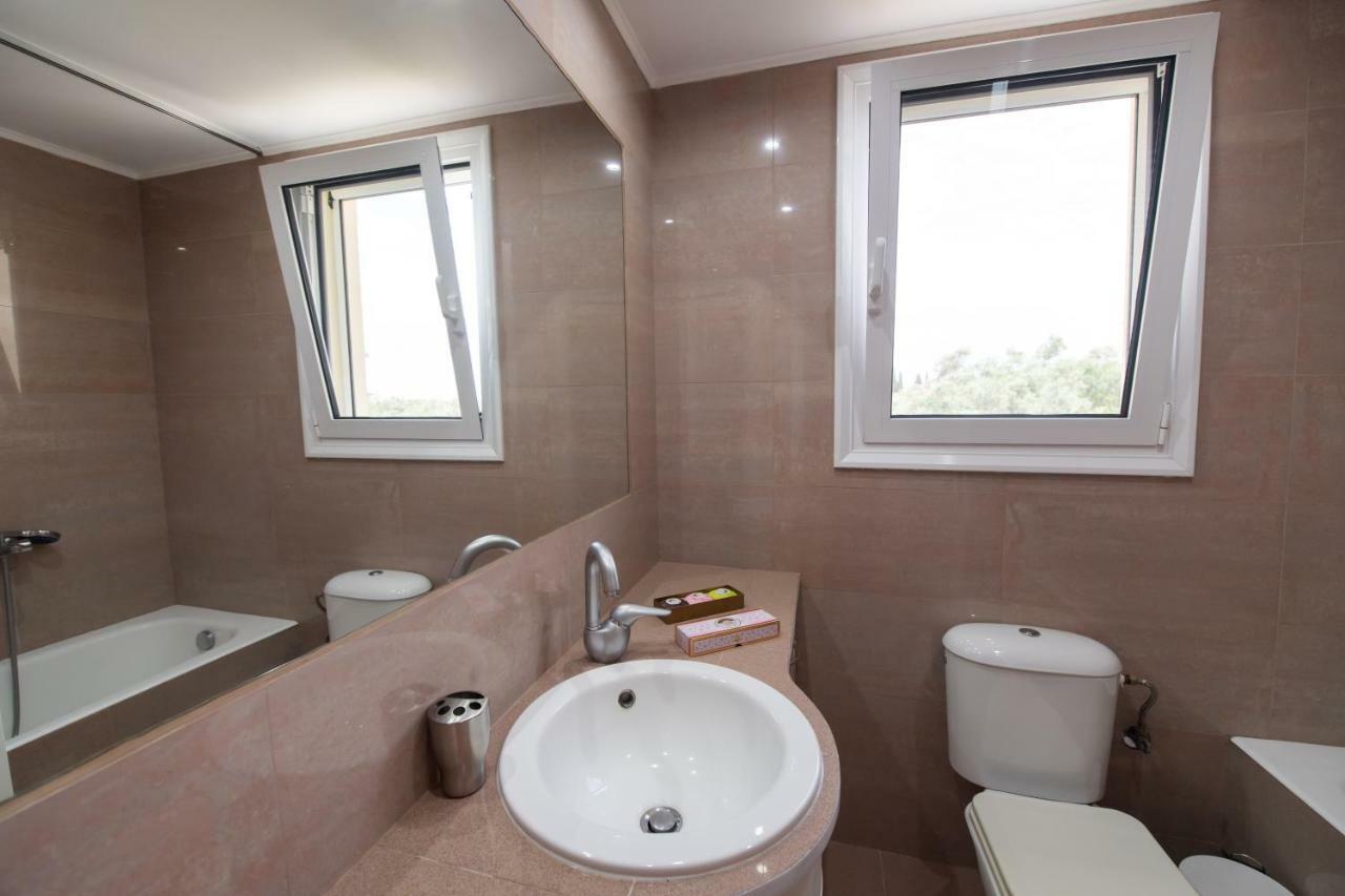 Violet Luxury Villa Kalligoni Bagian luar foto