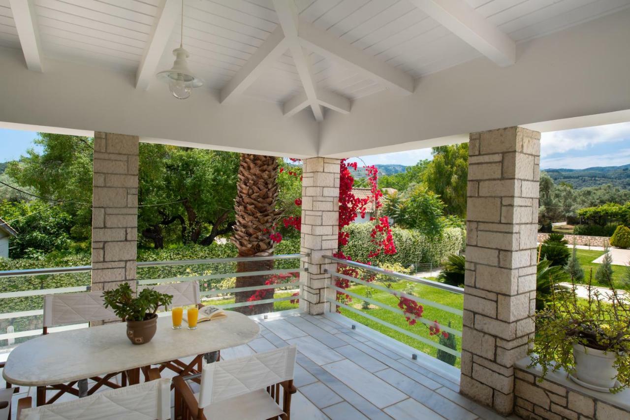 Violet Luxury Villa Kalligoni Bagian luar foto