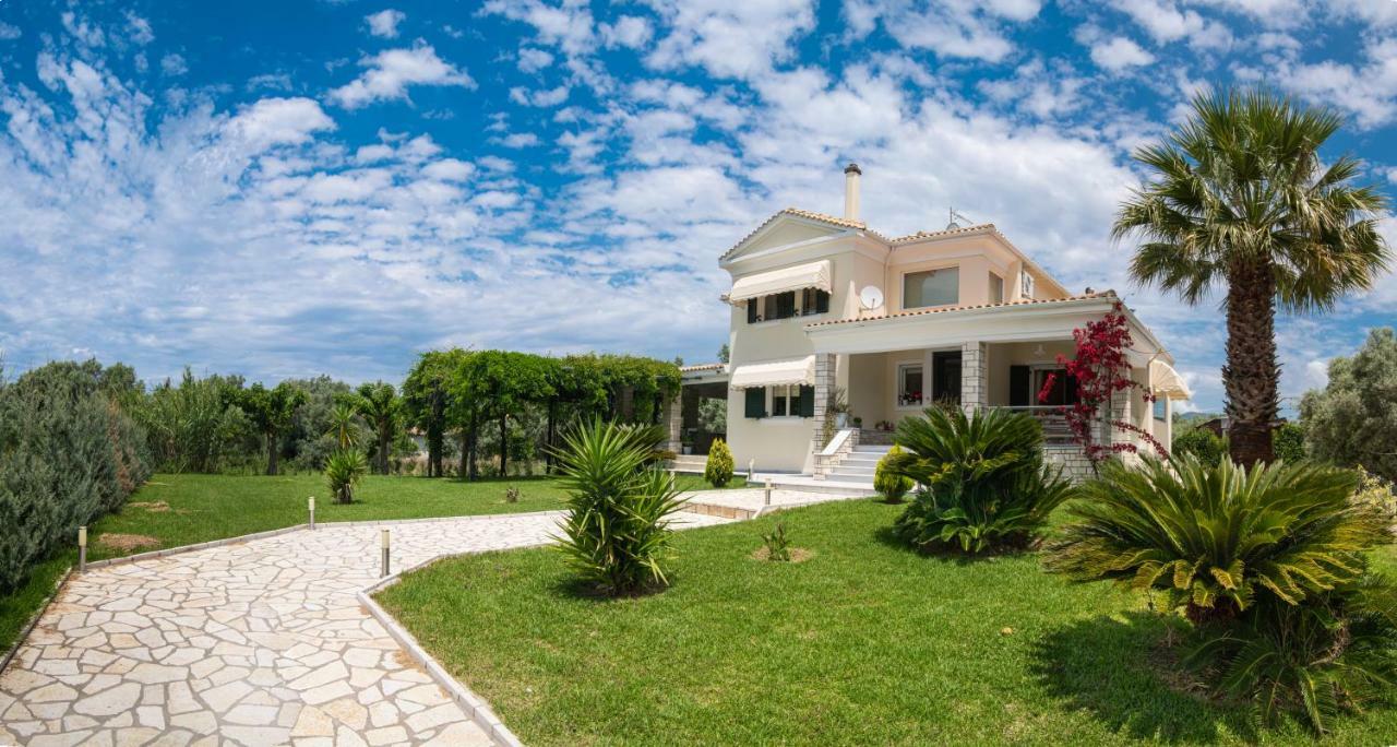 Violet Luxury Villa Kalligoni Bagian luar foto