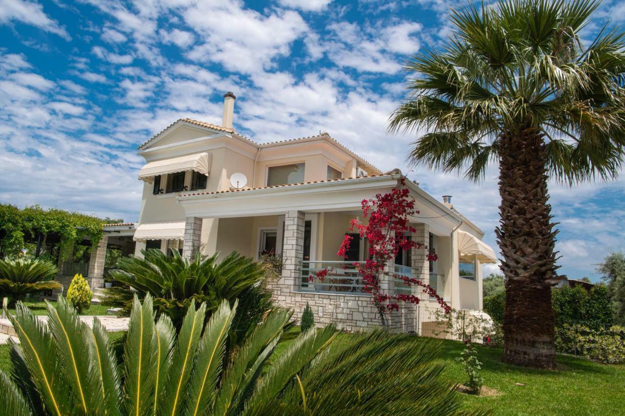 Violet Luxury Villa Kalligoni Bagian luar foto