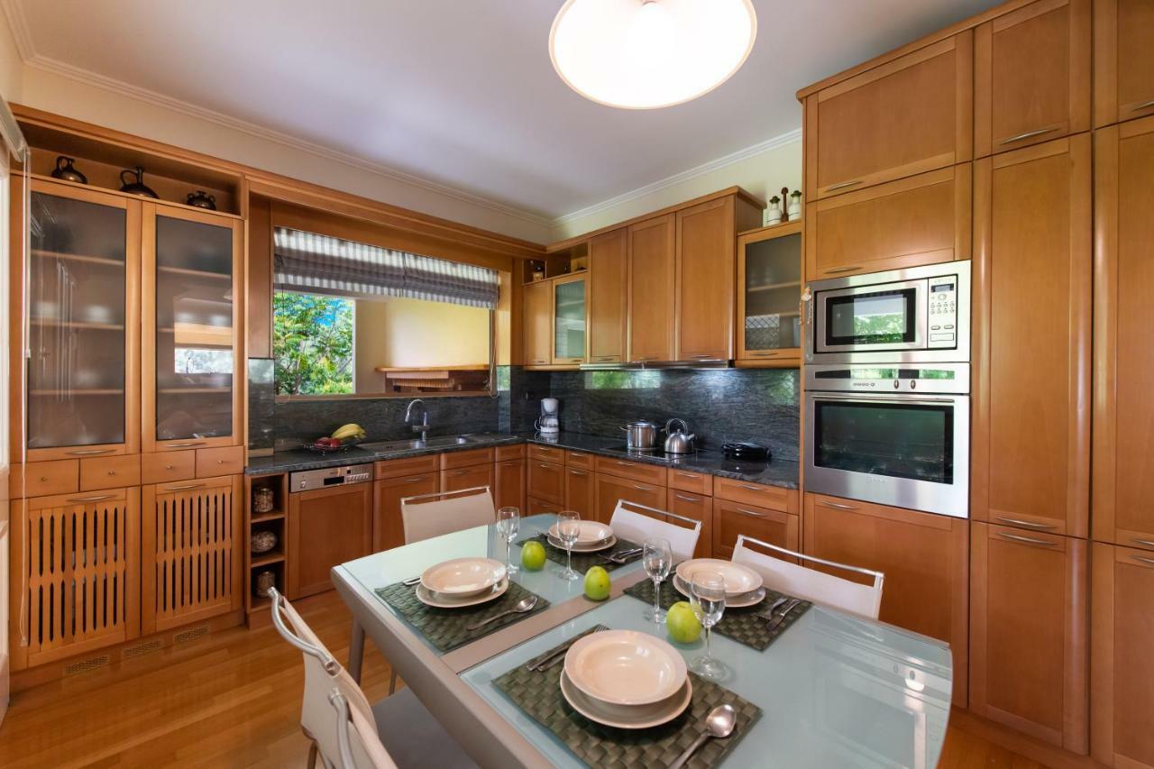 Violet Luxury Villa Kalligoni Bagian luar foto